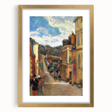 Modern Wall Art: Paul Gauguin's Rue Jouvenet in Rouen