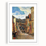 Modern Wall Art: Paul Gauguin's Rue Jouvenet in Rouen