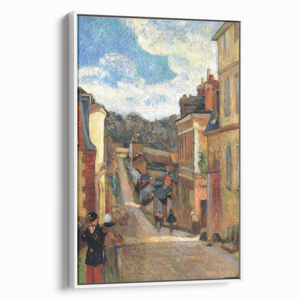 Modern Wall Art: Paul Gauguin's Rue Jouvenet in Rouen