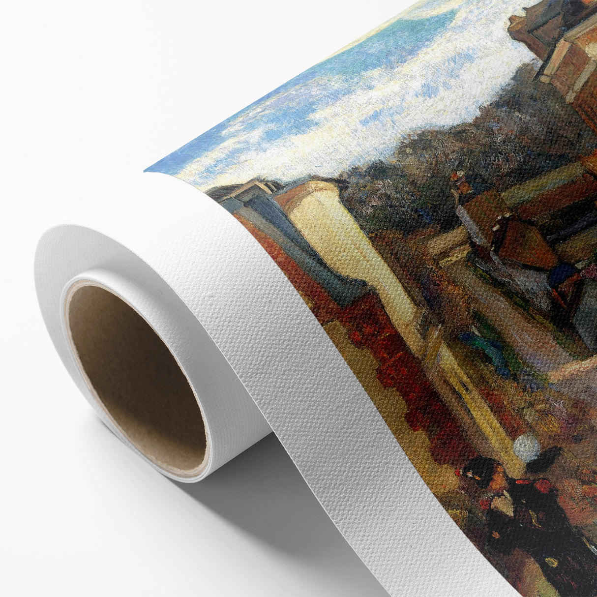 Modern Wall Art: Paul Gauguin's Rue Jouvenet in Rouen