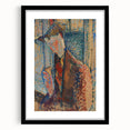 Modern Wall Art: Amedeo Modigliani's Dreamy Portrait Study