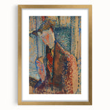 Modern Wall Art: Amedeo Modigliani's Dreamy Portrait Study