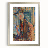 Modern Wall Art: Amedeo Modigliani's Dreamy Portrait Study