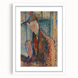 Modern Wall Art: Amedeo Modigliani's Dreamy Portrait Study