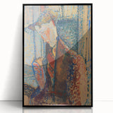 Modern Wall Art: Amedeo Modigliani's Dreamy Portrait Study