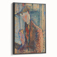 Modern Wall Art: Amedeo Modigliani's Dreamy Portrait Study