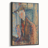 Modern Wall Art: Amedeo Modigliani's Dreamy Portrait Study