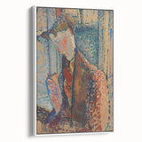 Modern Wall Art: Amedeo Modigliani's Dreamy Portrait Study
