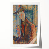 Modern Wall Art: Amedeo Modigliani's Dreamy Portrait Study