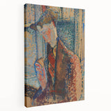 Modern Wall Art: Amedeo Modigliani's Dreamy Portrait Study