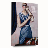 Modern Wall Art: Max Beckmann's Portrait of Valentine Tessier