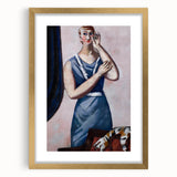 Modern Wall Art: Max Beckmann's Portrait of Valentine Tessier