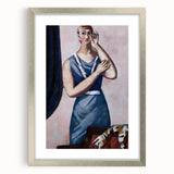 Modern Wall Art: Max Beckmann's Portrait of Valentine Tessier