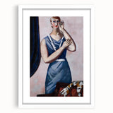 Modern Wall Art: Max Beckmann's Portrait of Valentine Tessier