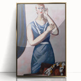 Modern Wall Art: Max Beckmann's Portrait of Valentine Tessier