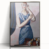 Modern Wall Art: Max Beckmann's Portrait of Valentine Tessier