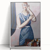 Modern Wall Art: Max Beckmann's Portrait of Valentine Tessier