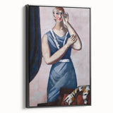 Modern Wall Art: Max Beckmann's Portrait of Valentine Tessier