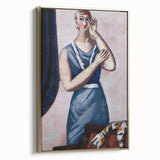 Modern Wall Art: Max Beckmann's Portrait of Valentine Tessier