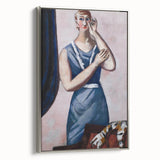 Modern Wall Art: Max Beckmann's Portrait of Valentine Tessier