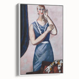 Modern Wall Art: Max Beckmann's Portrait of Valentine Tessier