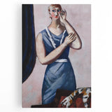 Modern Wall Art: Max Beckmann's Portrait of Valentine Tessier