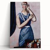 Modern Wall Art: Max Beckmann's Portrait of Valentine Tessier