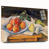 Modern Wall Art: Classic Still Life with Fruits on a Table