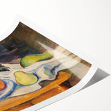 Modern Wall Art: Classic Still Life with Fruits on a Table