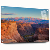 Landscape Art Cliffs - Canyon View at Sunrise Wall Decor