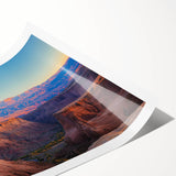 Landscape Art Cliffs - Canyon View at Sunrise Wall Decor