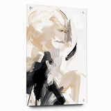 Contemporary Dining Art Pieces – Abstract Brushstroke Wall Art