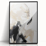 Contemporary Dining Art Pieces – Abstract Brushstroke Wall Art