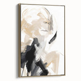 Contemporary Dining Art Pieces – Abstract Brushstroke Wall Art