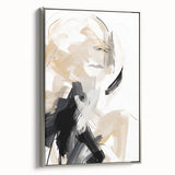 Contemporary Dining Art Pieces – Abstract Brushstroke Wall Art