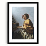 Baroque Art Print - Elegant Musical Portrait for Classic Wall Décor