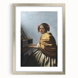 Baroque Art Print - Elegant Musical Portrait for Classic Wall Décor