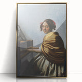 Baroque Art Print - Elegant Musical Portrait for Classic Wall Décor