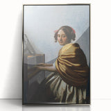 Baroque Art Print - Elegant Musical Portrait for Classic Wall Décor