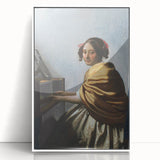 Baroque Art Print - Elegant Musical Portrait for Classic Wall Décor