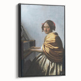Baroque Art Print - Elegant Musical Portrait for Classic Wall Décor