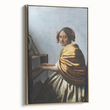 Baroque Art Print - Elegant Musical Portrait for Classic Wall Décor