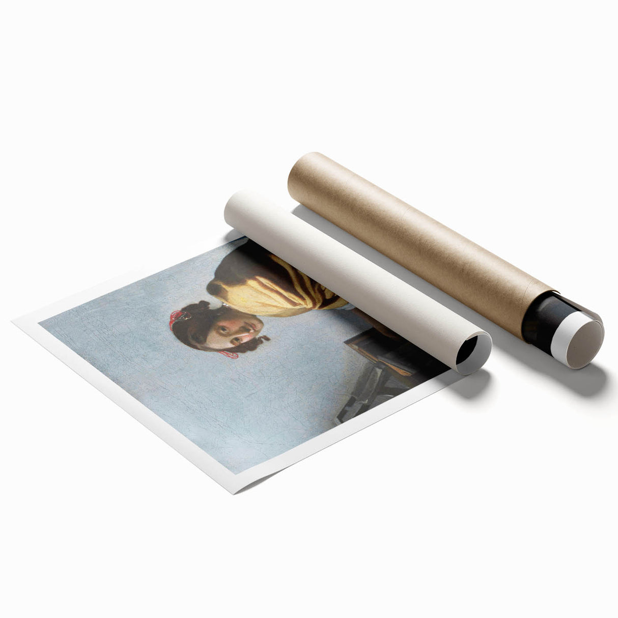 Baroque Art Print - Elegant Musical Portrait for Classic Wall Décor