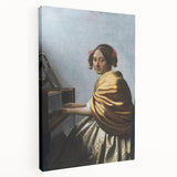 Baroque Art Print - Elegant Musical Portrait for Classic Wall Décor