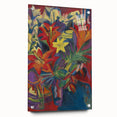 Expressionist Art: Still Life with Lilies by Kirchner Canvas Print