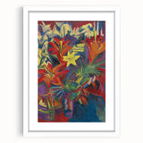 Expressionist Art: Still Life with Lilies by Kirchner Canvas Print