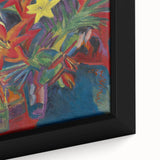 Expressionist Art: Still Life with Lilies by Kirchner Canvas Print