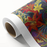 Expressionist Art: Still Life with Lilies by Kirchner Canvas Print