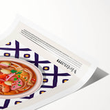 Extra large wall art featuring line art flowers in black on white, rolled print, ideal for large living room decor.