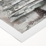 Musical Christmas Tree Art Print - Unique Layered Holiday Wall Decor